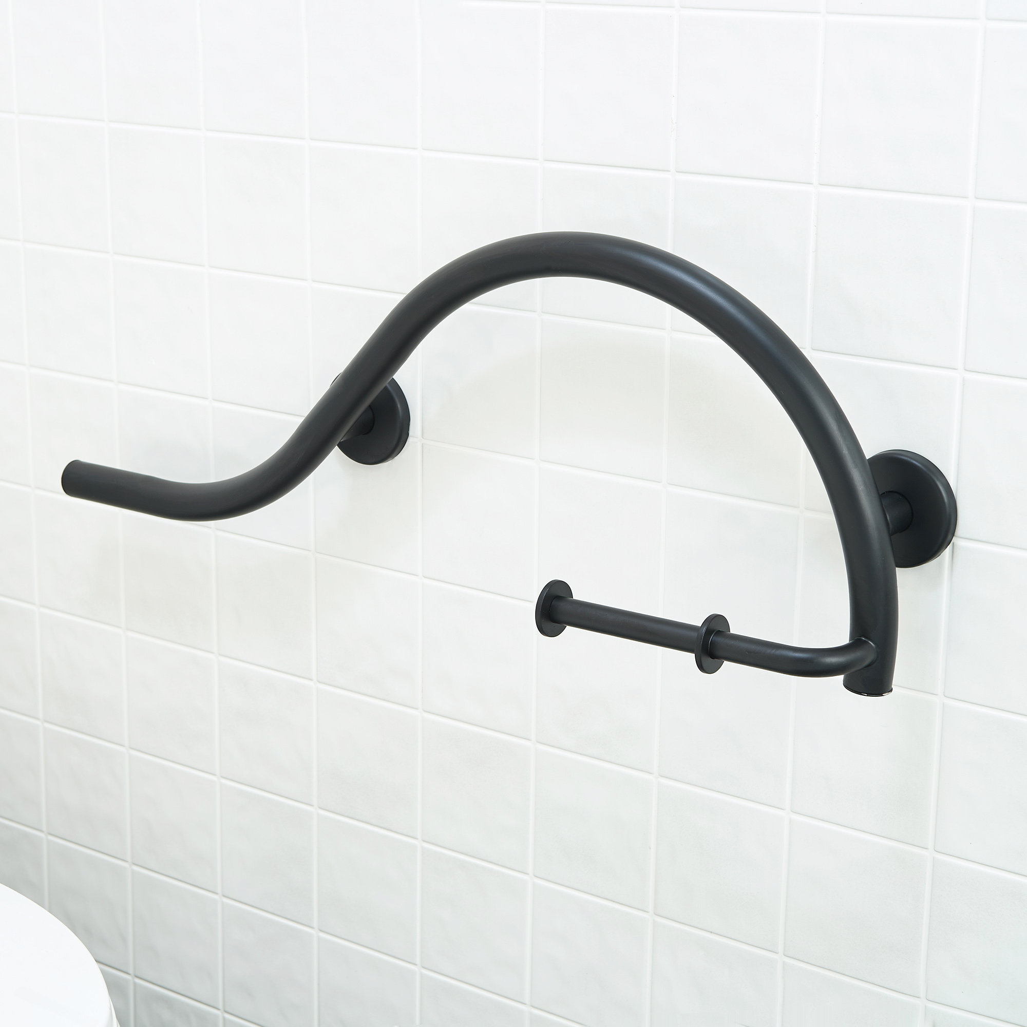 Life Line Toilet Paper Holder Grab Bar / Size 30" W