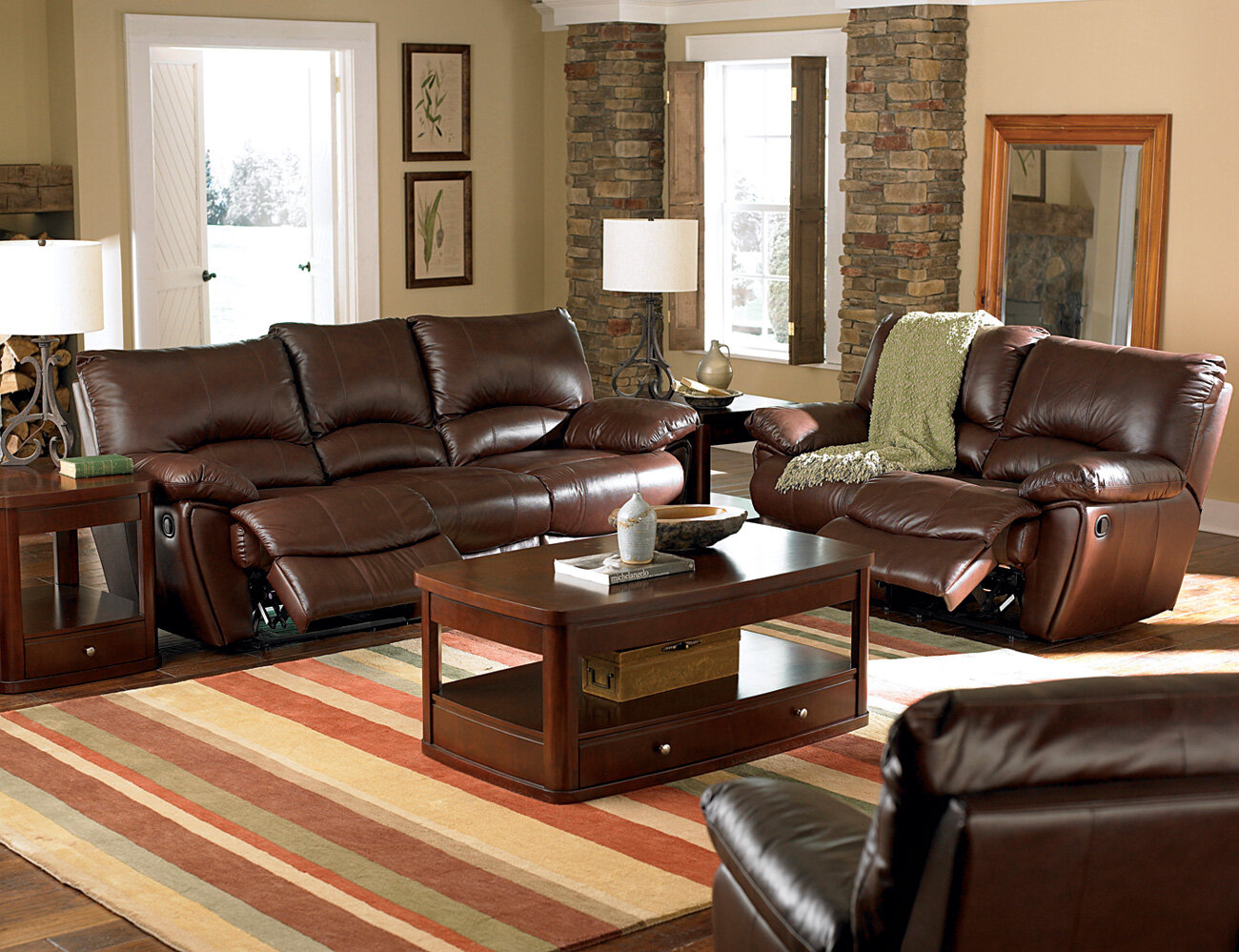 Red Bluff RecliningConfigurable Living Room Set