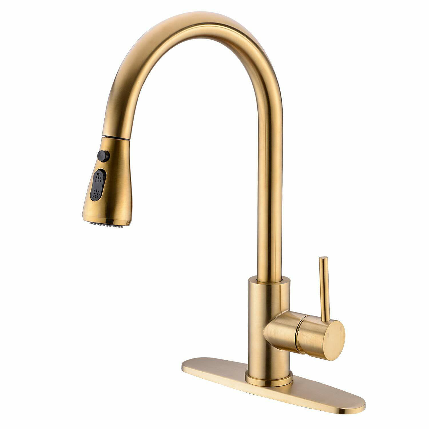 Senlesen Kitchen Faucet Sink Pull Out Touchless Single Handle Kitchen Faucet Wayfair