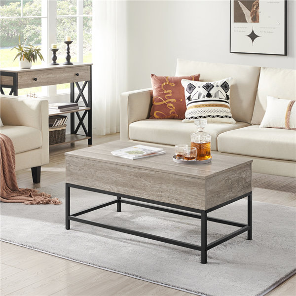 Bancora Lift Top Extendable Coffee Table with Storage
