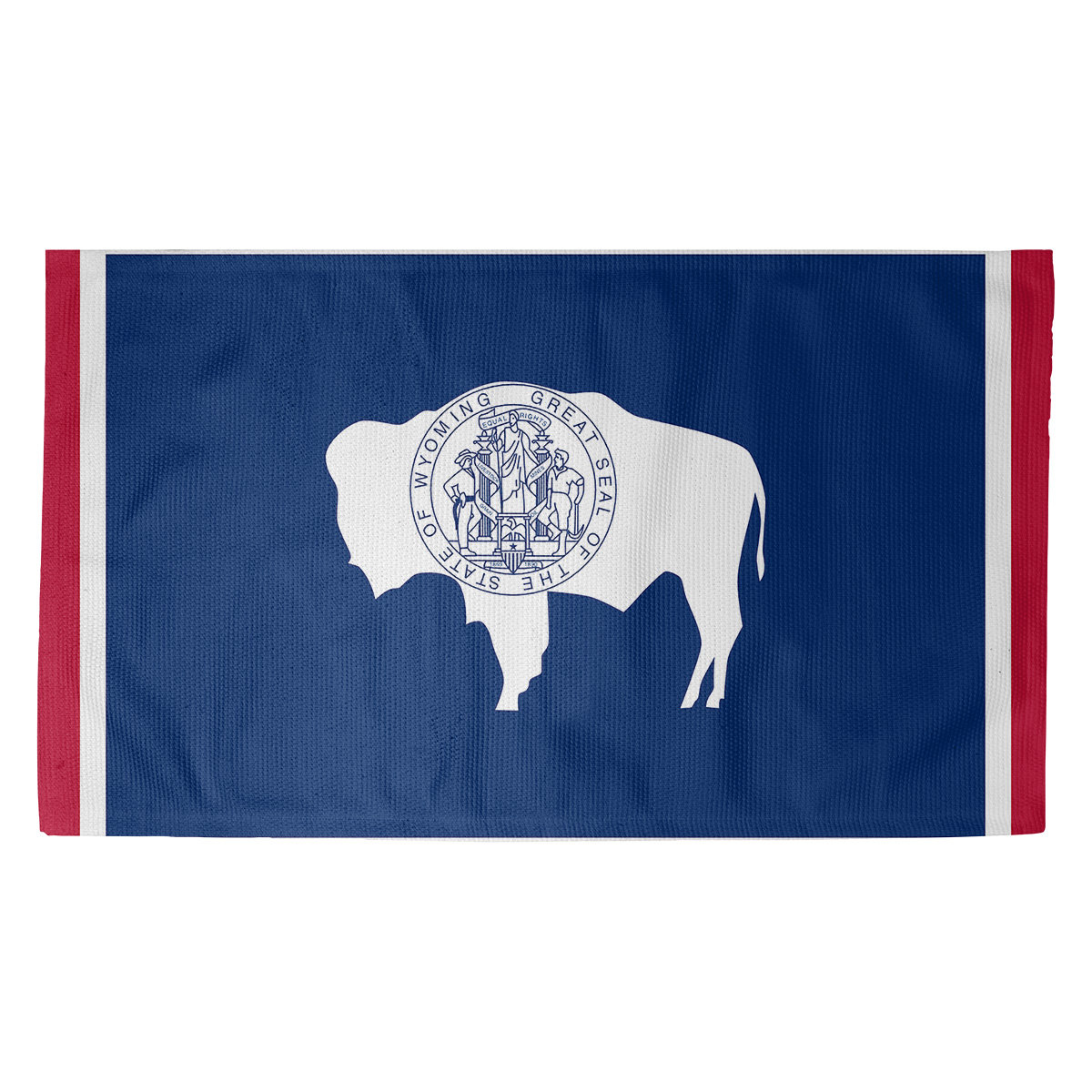Ebern Designs Fawcett Wyoming Flag Indoor Door Mat Wayfair