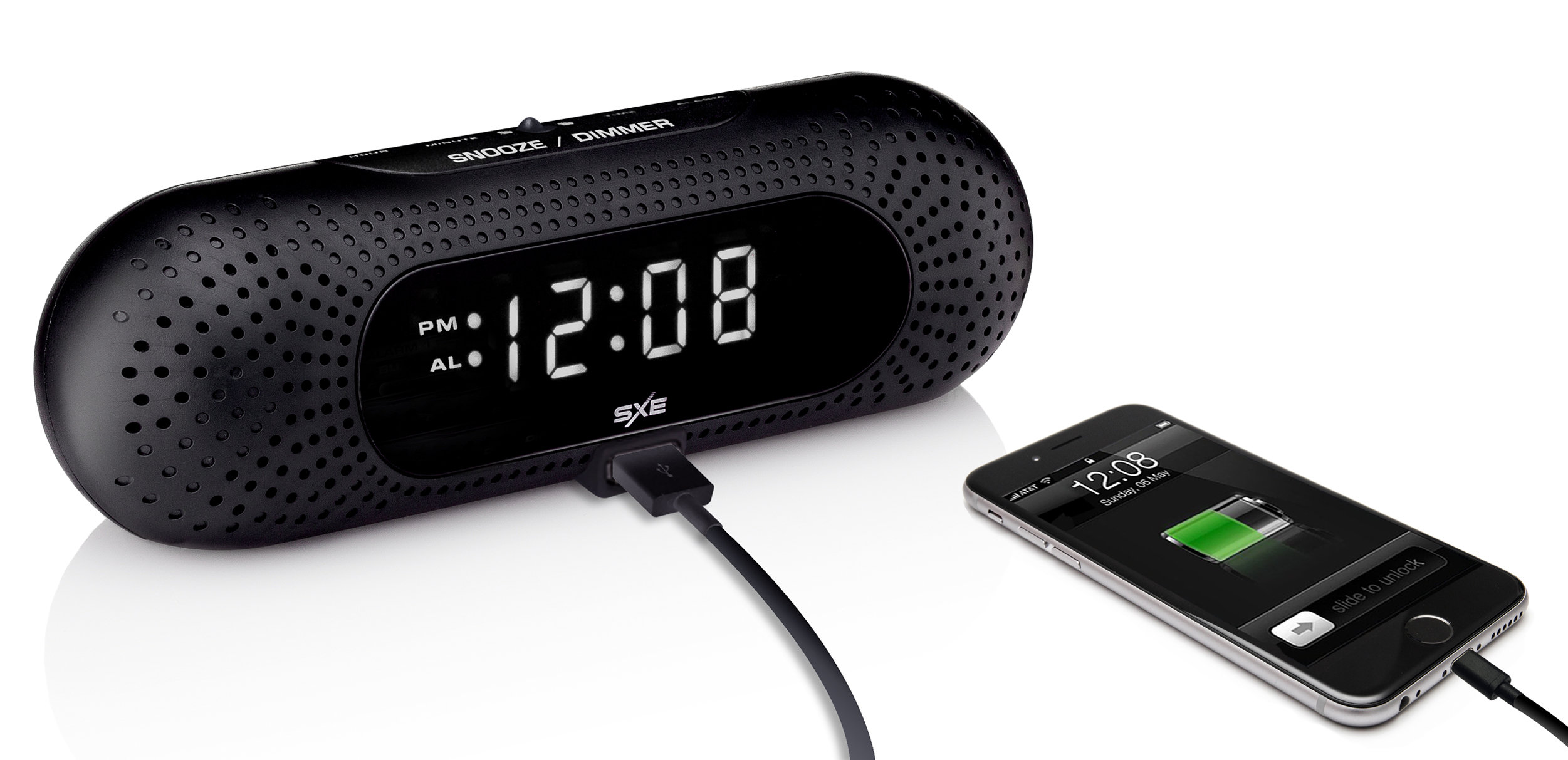 SXE Alarm Clock & Reviews Wayfair