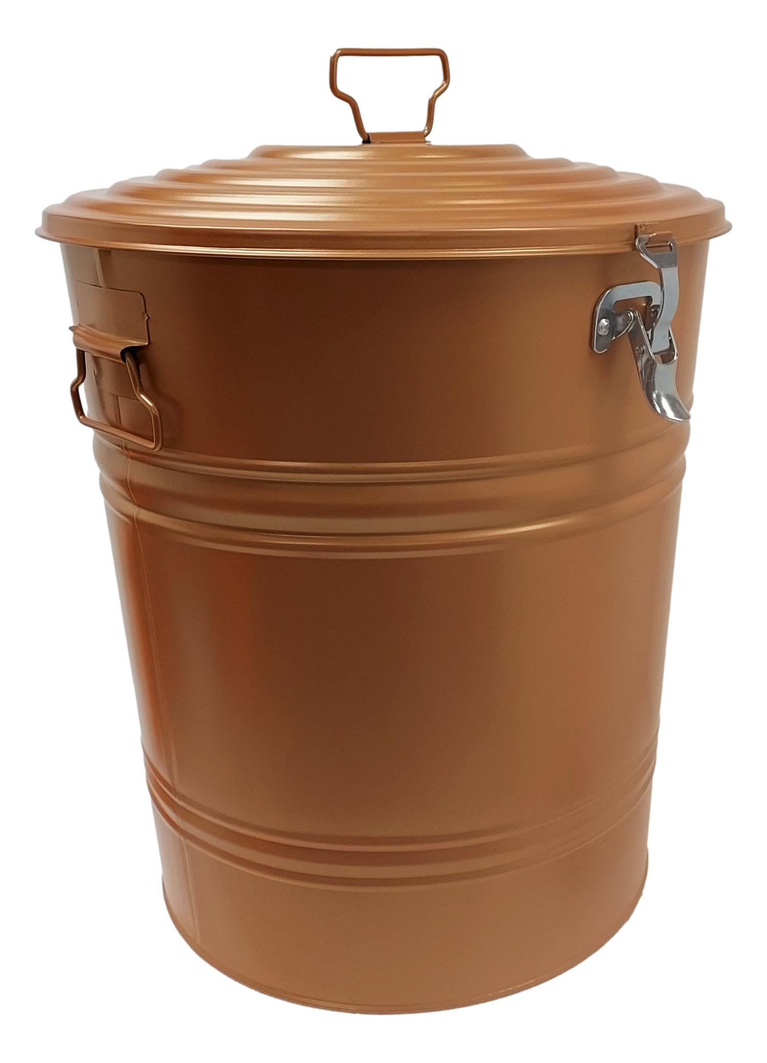 Houston International Steel 20 Gallon Trash Can & Reviews Wayfair