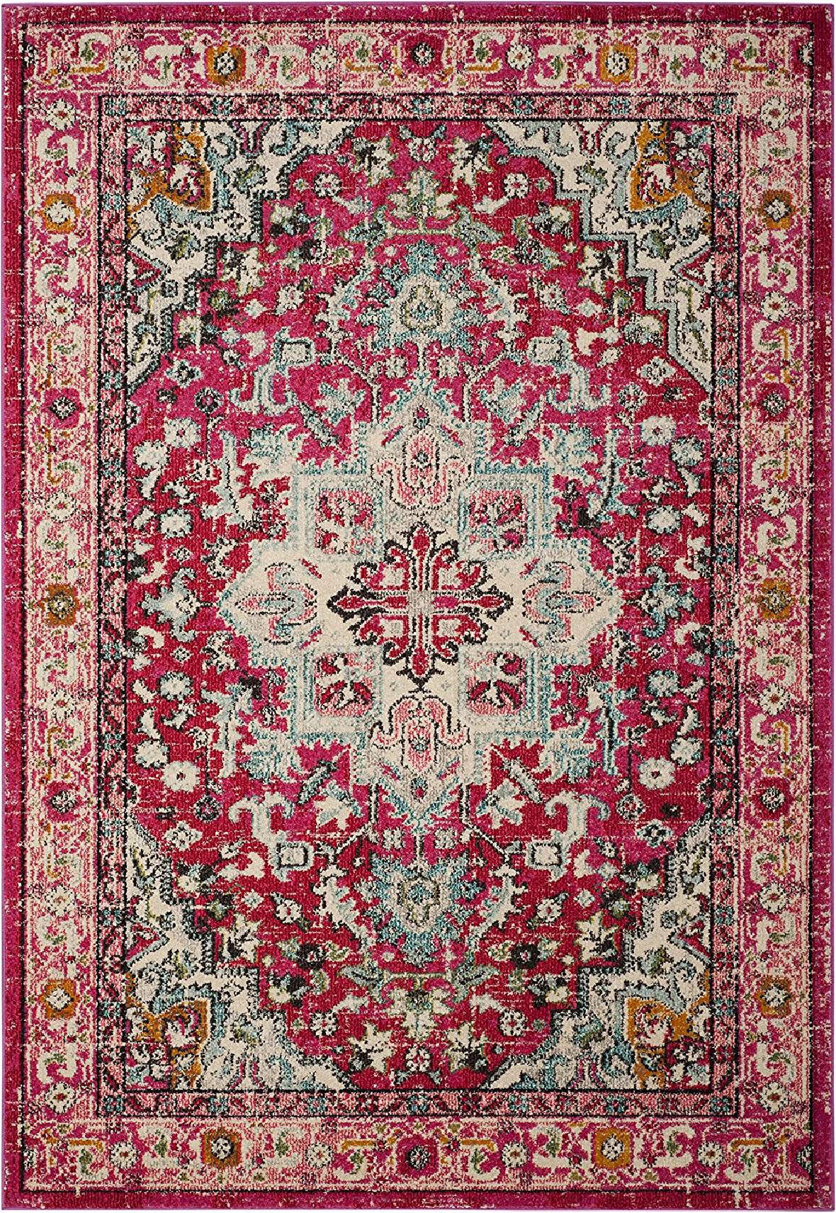 Charlton Home® Akvile Synthetics Green/Red Rug Wayfair