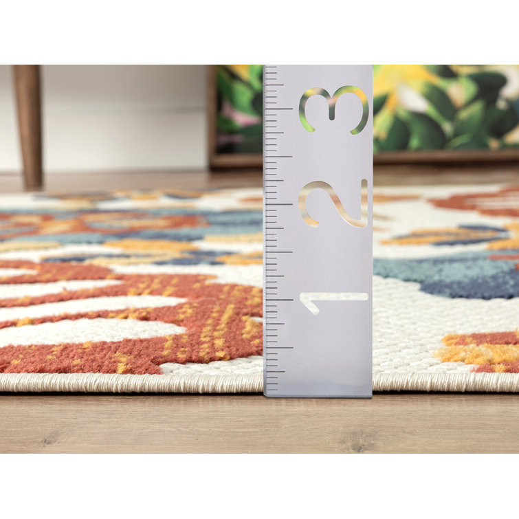 Red Barrel Studio® Hampton Beige Indoor/Outdoor Rug | Wayfair