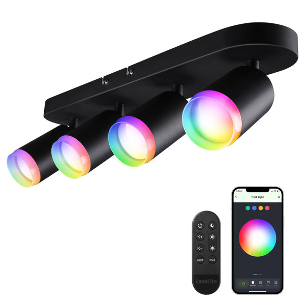 Wireless Remote Control Track Lighting | Wayfair