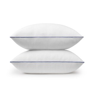 Details about   Beautyrest Latex Foam Pillow Removable Cover Breathable Antimicrobial 3 Sizes 