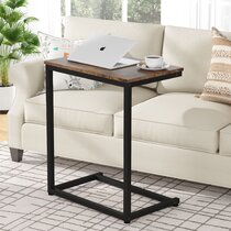 Side C Table Slide Over TV Dinner Tray Stand Laptop End Table