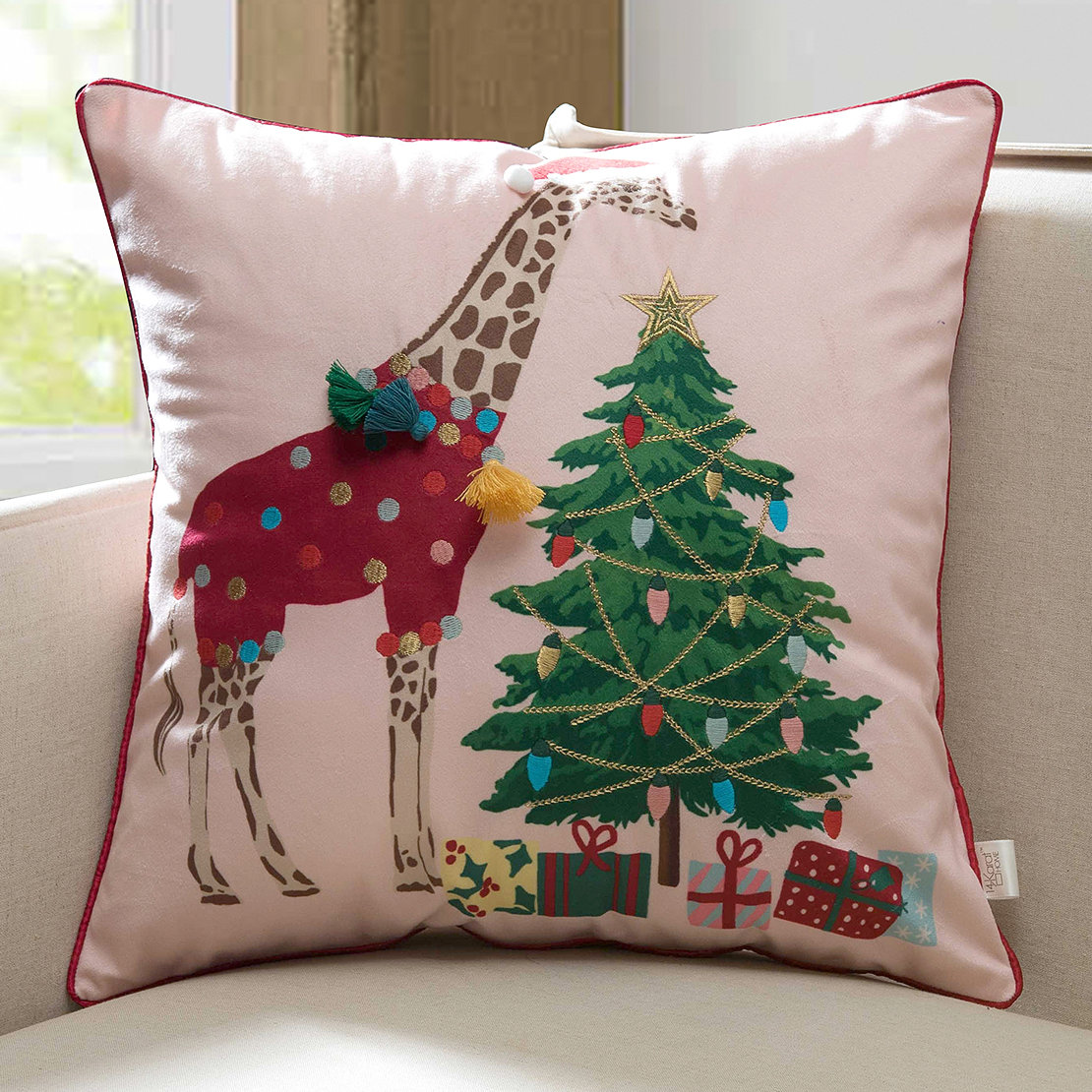 The Holiday Aisle® Maile Throw Pillow Wayfair