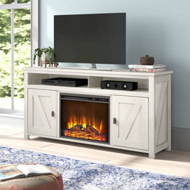 Dimplex Asher TV Stand for TVs up to 60 with Fireplace Included u0026 Reviews  - Wayfair Canada