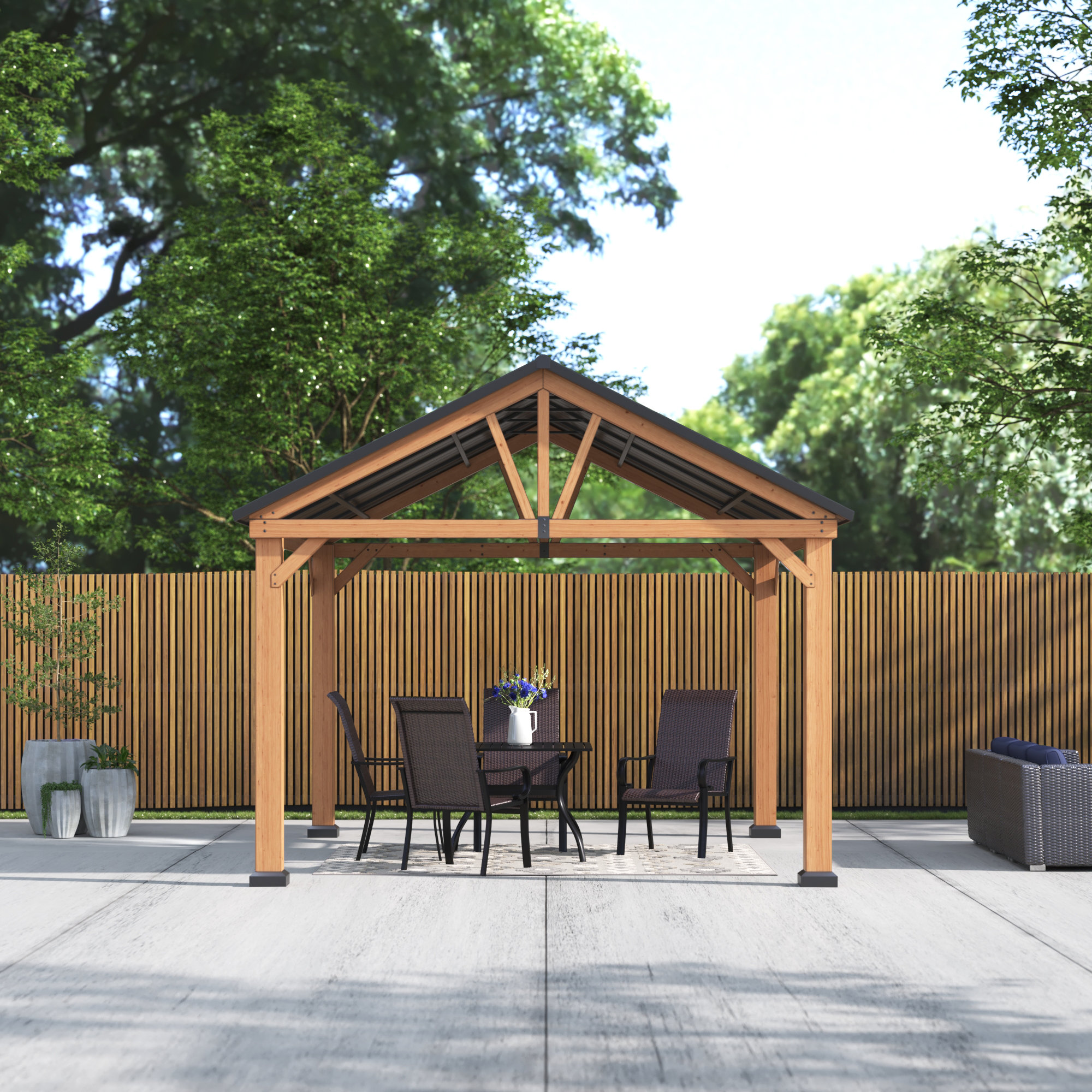 Wayfair | Wood Gazebos You'll Love in 2022