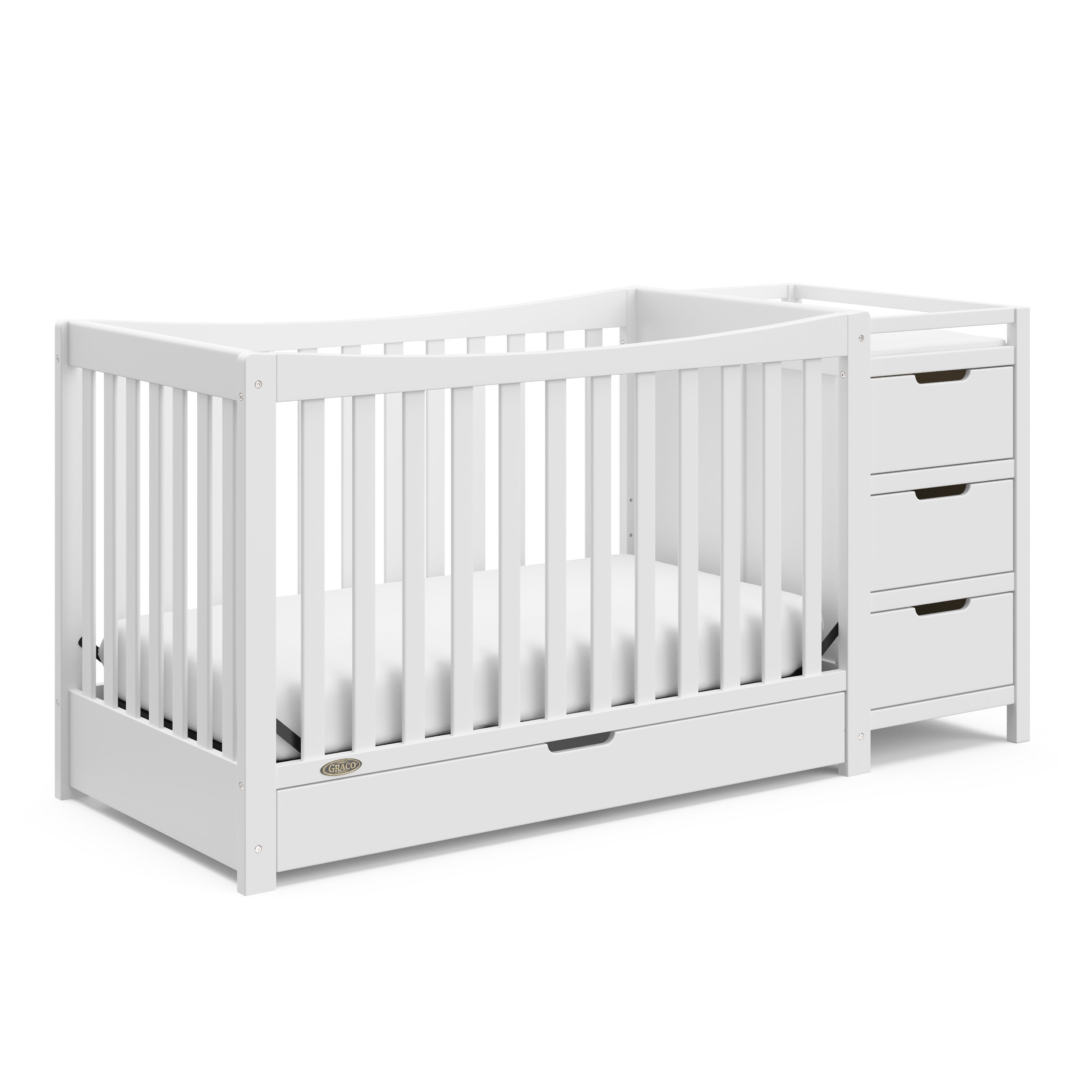 Graco Remi 4in1 Convertible Crib and Changer with Storage & Reviews