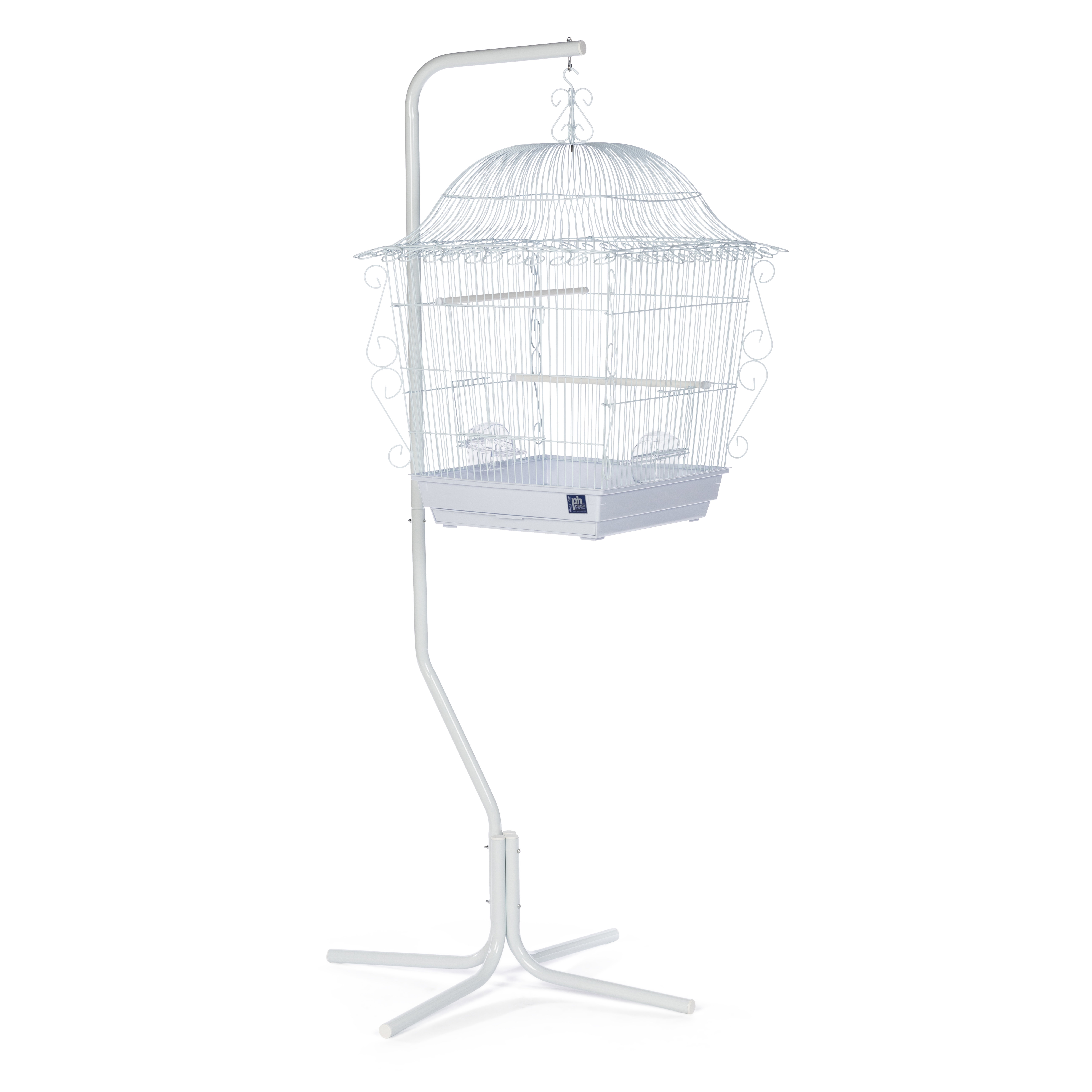 scrollwork bird cage