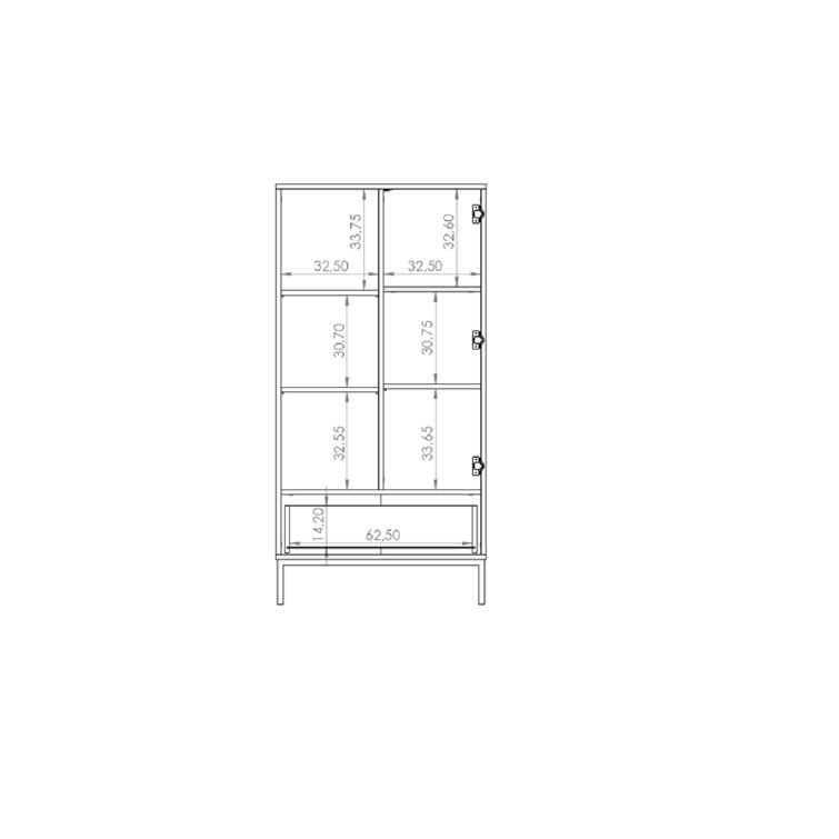 Fairmont Park Ernestina 70Cm Wide 1 Drawer Highboard | Wayfair.co.uk
