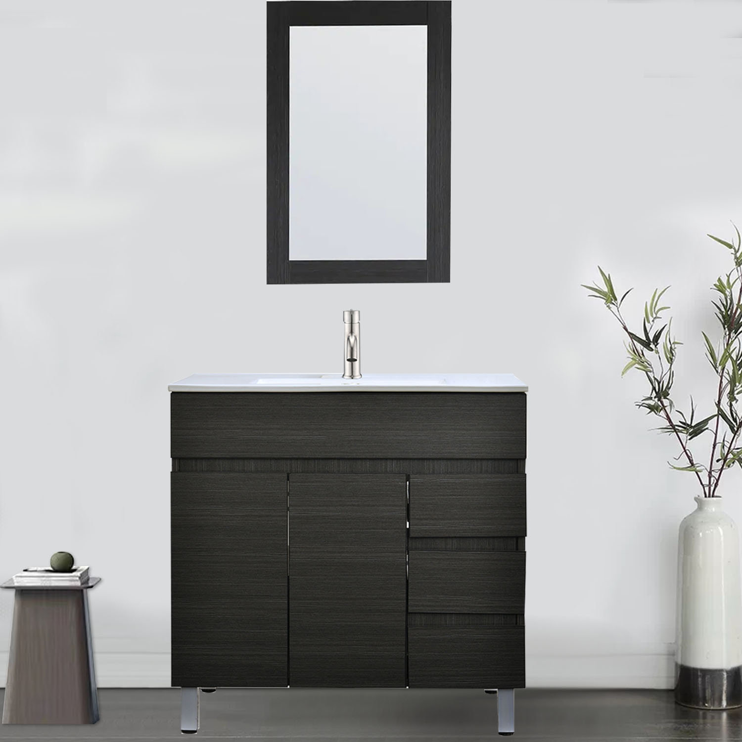 Latitude Run® Waldos 31.49'' Freestanding Single Bathroom Vanity with