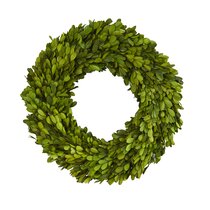 SET OF 3 ARTIFICIAL BUXUS BOXWOOD CANDLE RINGS EASTER WREATH TABLE CENTREPIECE 