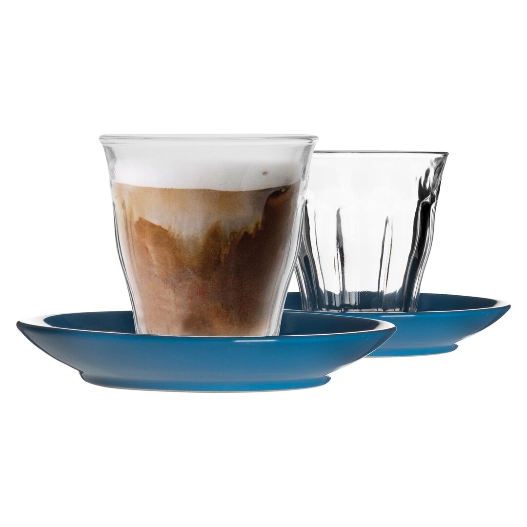 Picardie Coffee Cup & Saucer blue