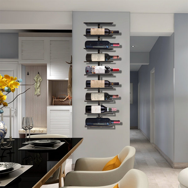 Rustic-wine-wall-rack | Wayfair
