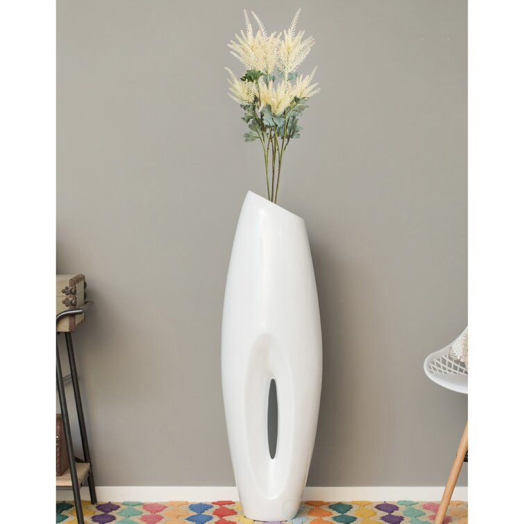 Tulipaner Samler blade løbetur Orren Ellis Hada Magnesium Oxide Floor Vase & Reviews | Wayfair