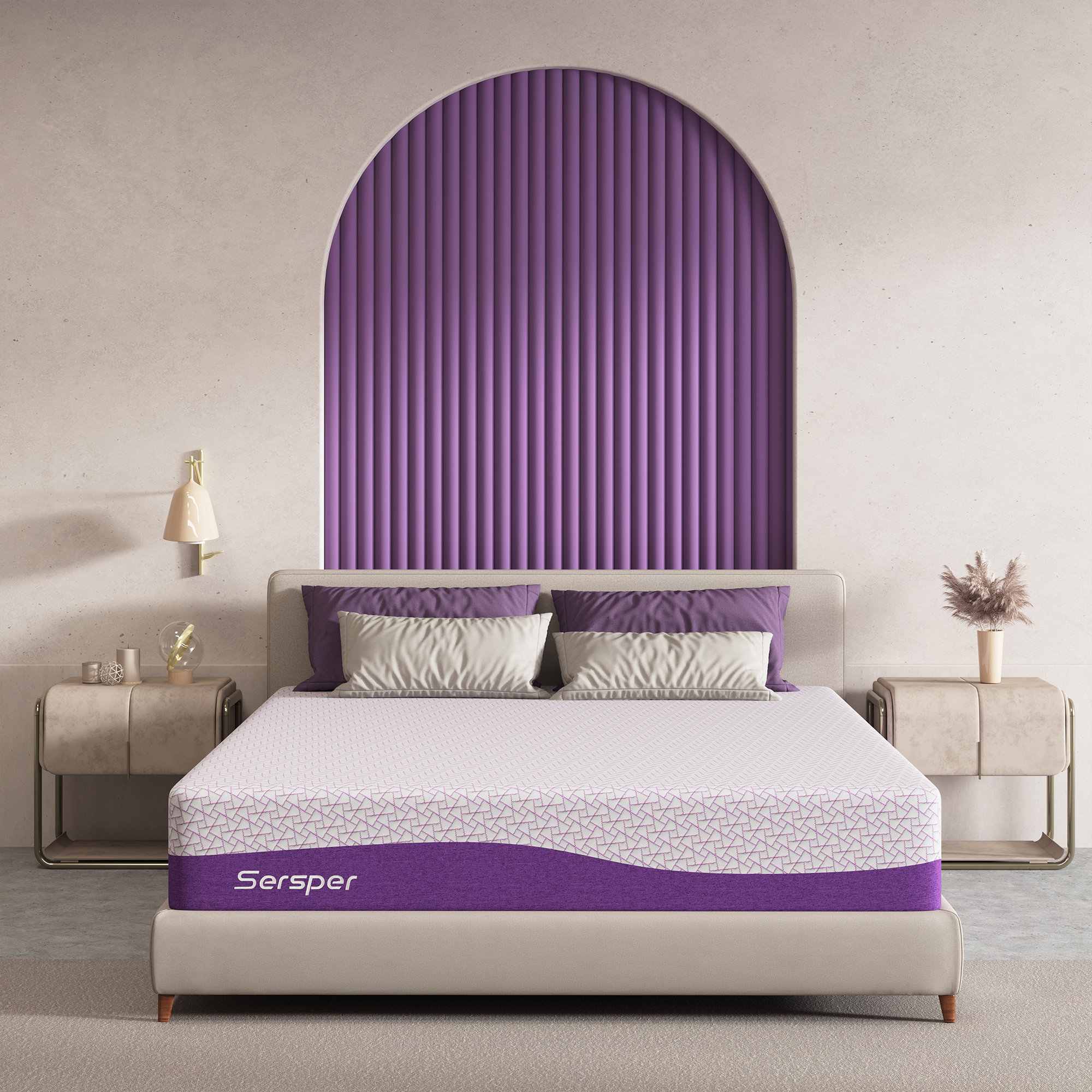 Alwyn Home Lofties 10'' Medium Mattress Wayfair