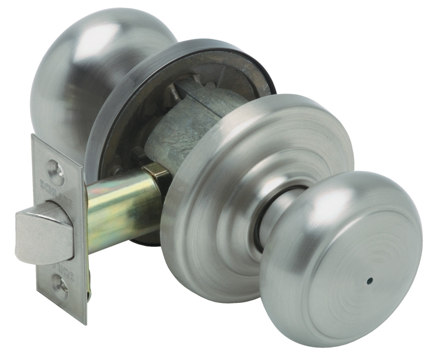 Schlage Andover Bed and Bath Privacy Lockset Wayfair