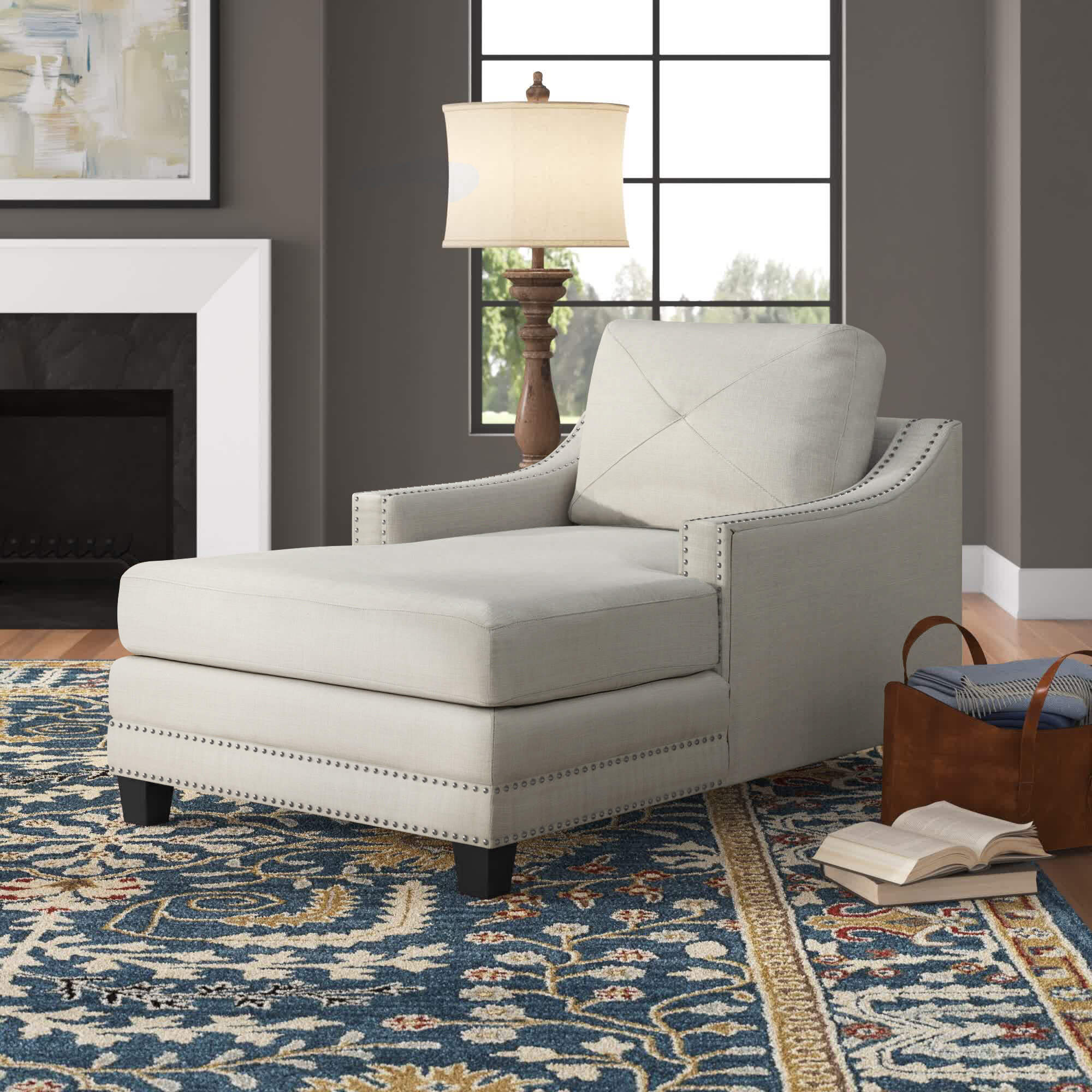 Lugent Upholstered Chaise Lounge