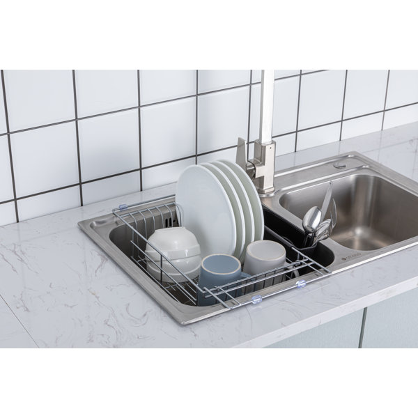 Premium Racks Expandable Stainless Steel Dish Rack & Reviews | Wayfair