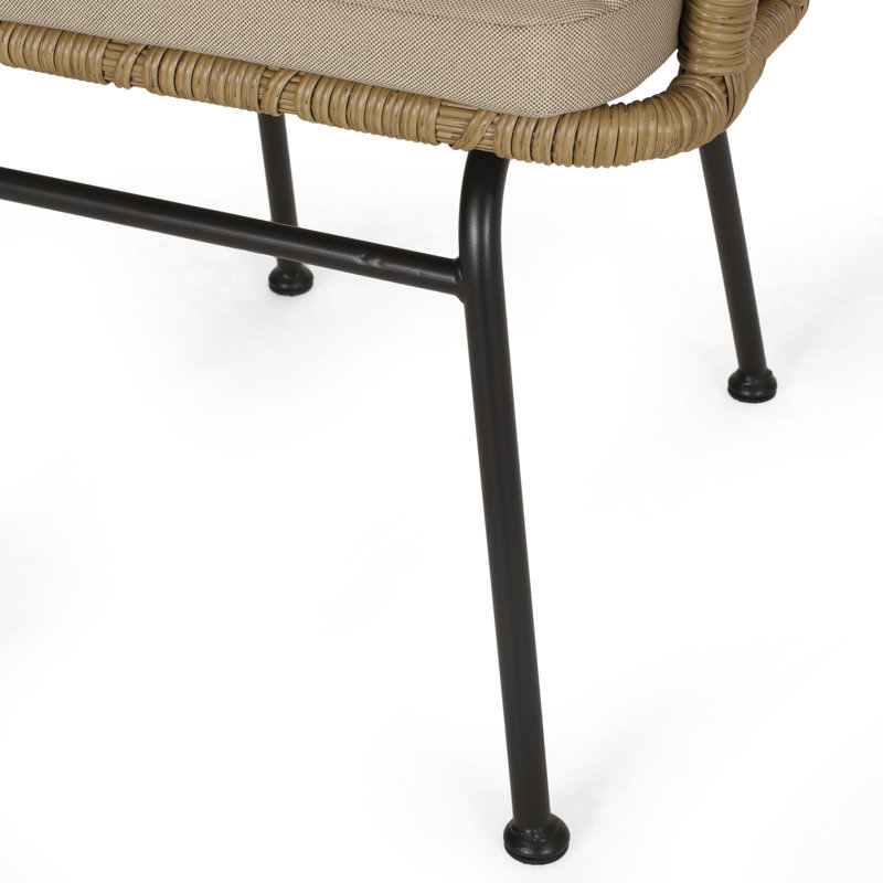 Bay Isle Home Wicker Outdoor Lounge Chair & Reviews | Wayfair