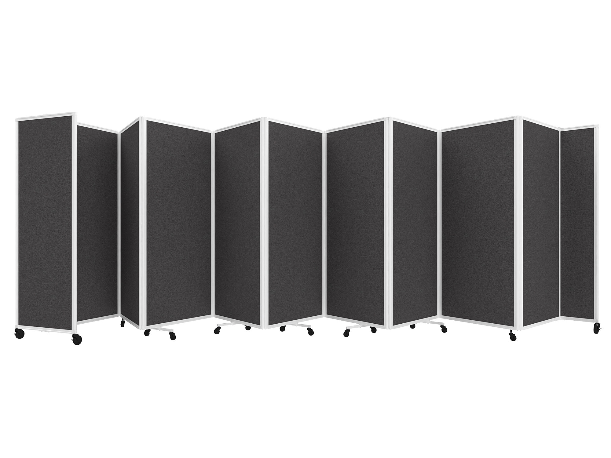 Versare 300'' W x 72'' H 9 Panel Folding Room Divider Wayfair