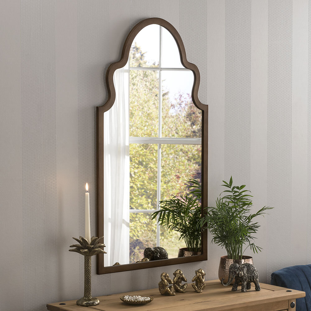 Bagneux Novelty Wood Wall Mirror