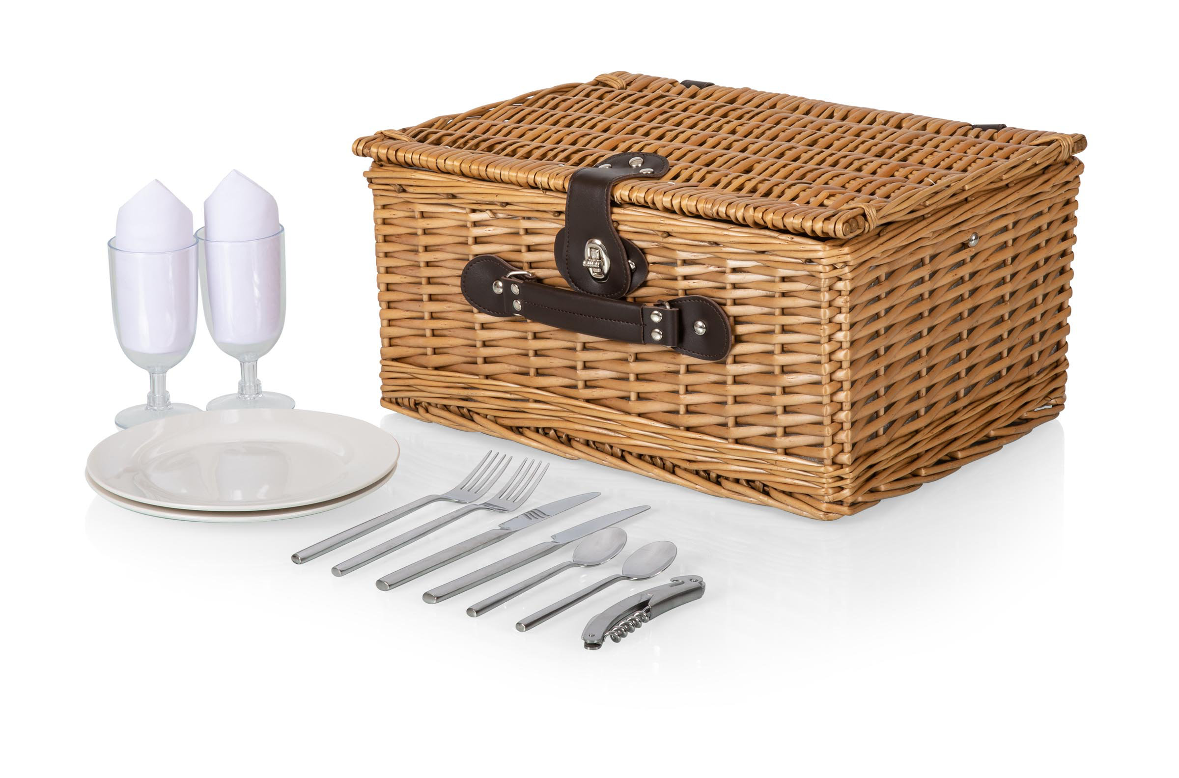 Picnic Time Classic Picnic Basket, Service for 2 Wayfair