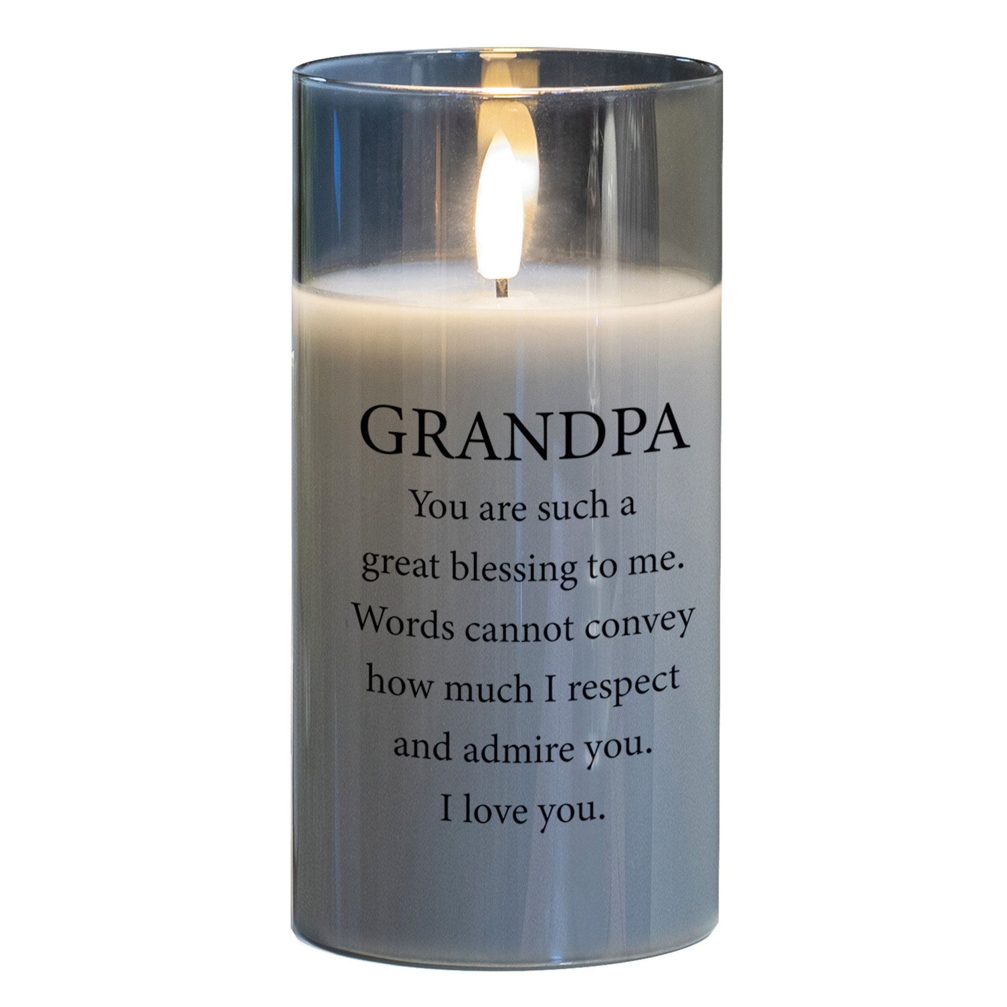 Trinx Grandpa You Are Blessing LED Candle Wayfair