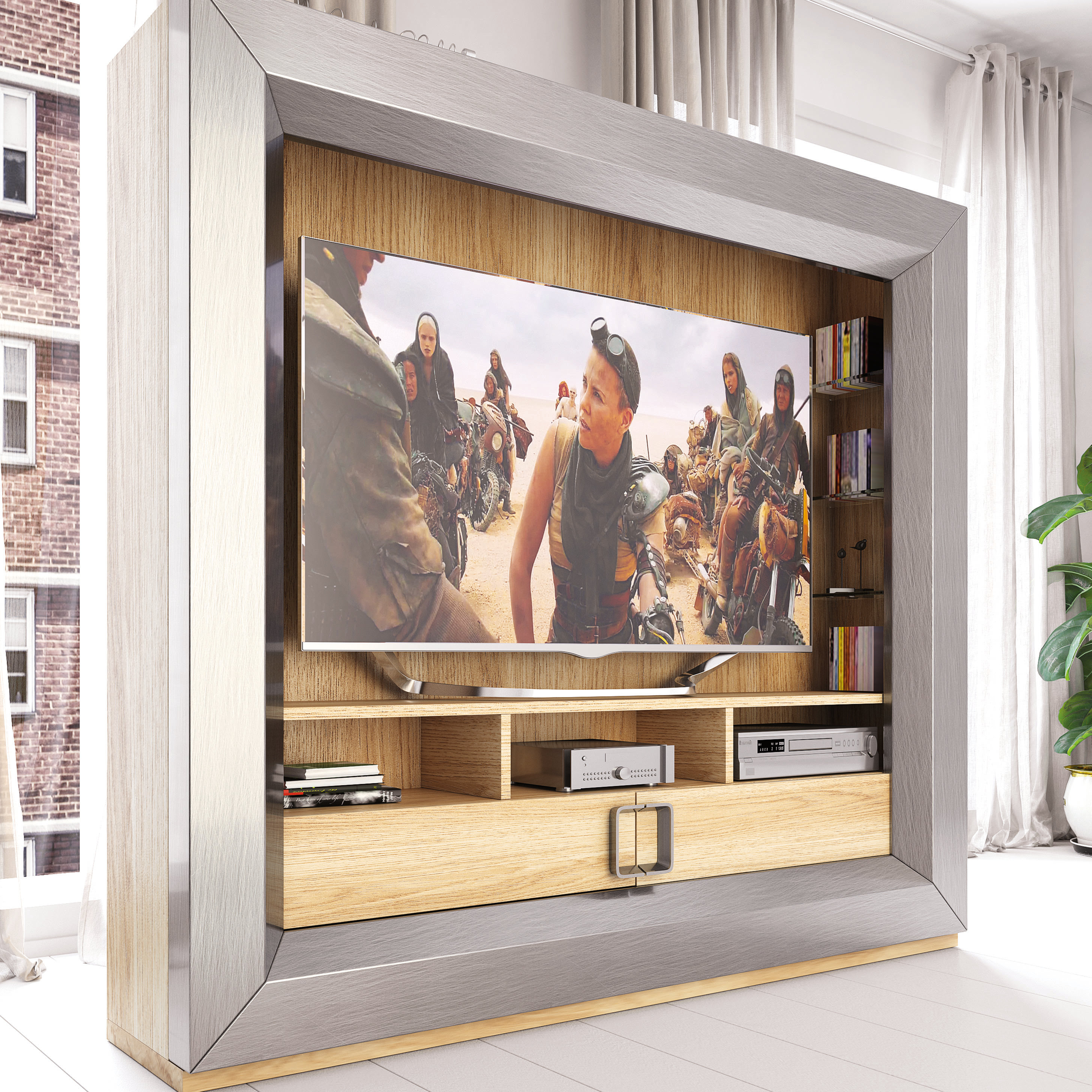 Hispania Home Entertainment Center for TVs up to 70" Wayfair