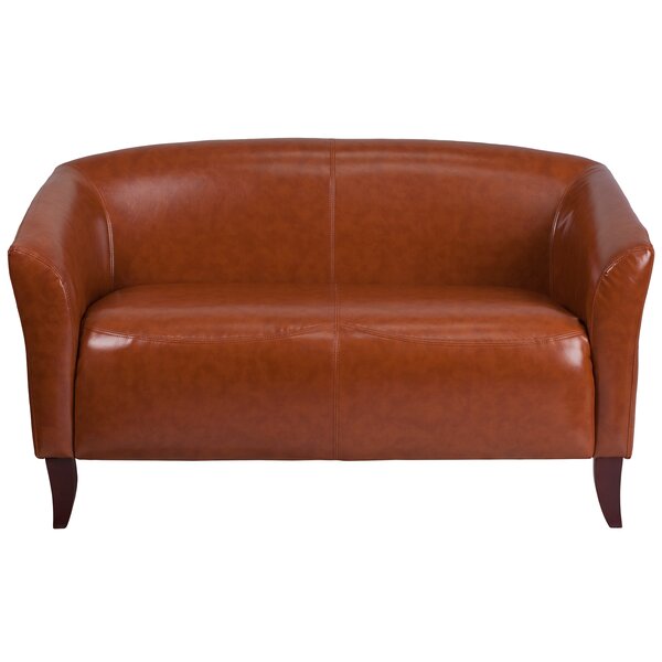Flash Furniture Hercules Imperial Series Leather Loveseats & Reviews ...