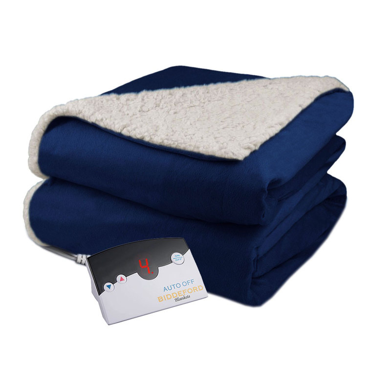 sherpa heated blanket