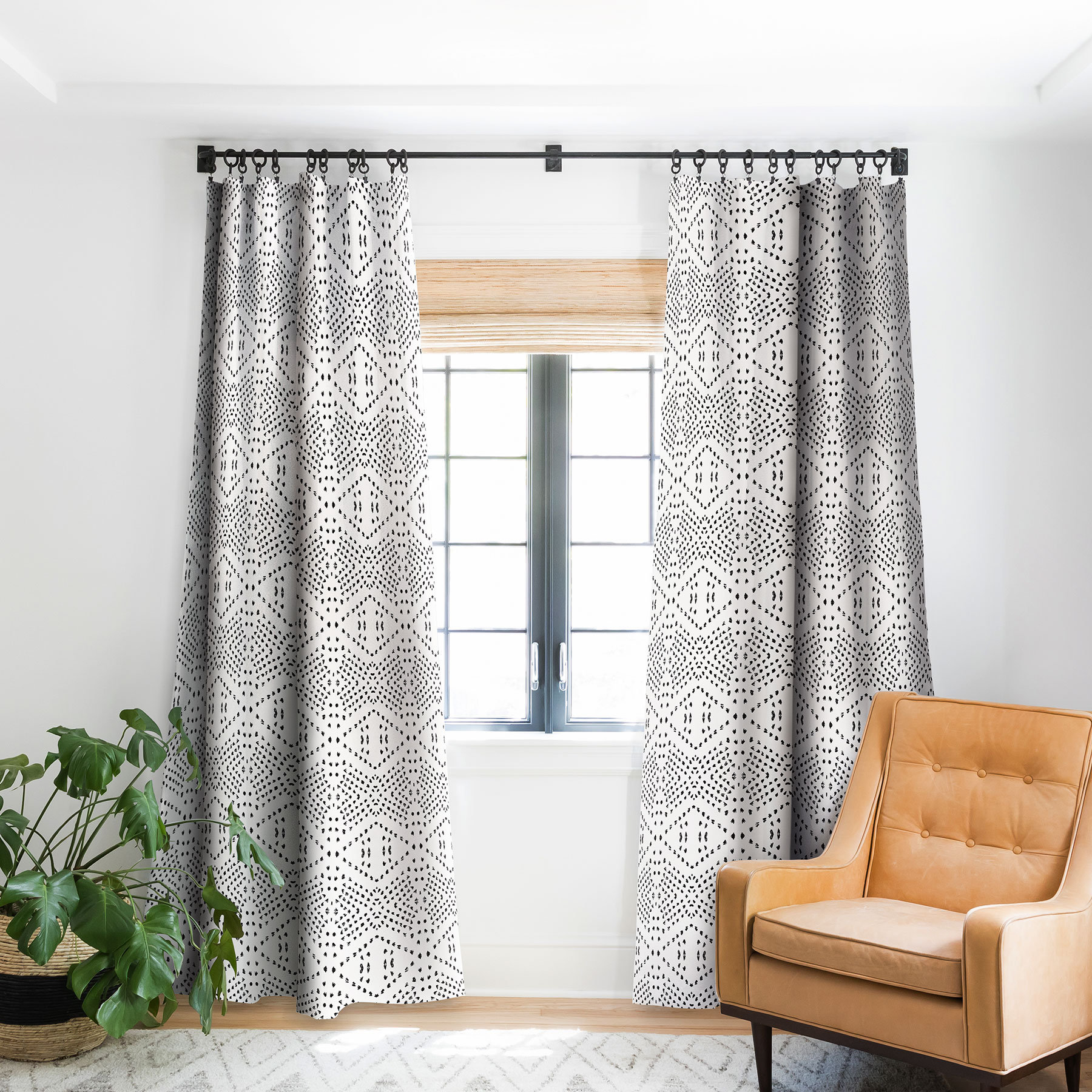 curtain boho