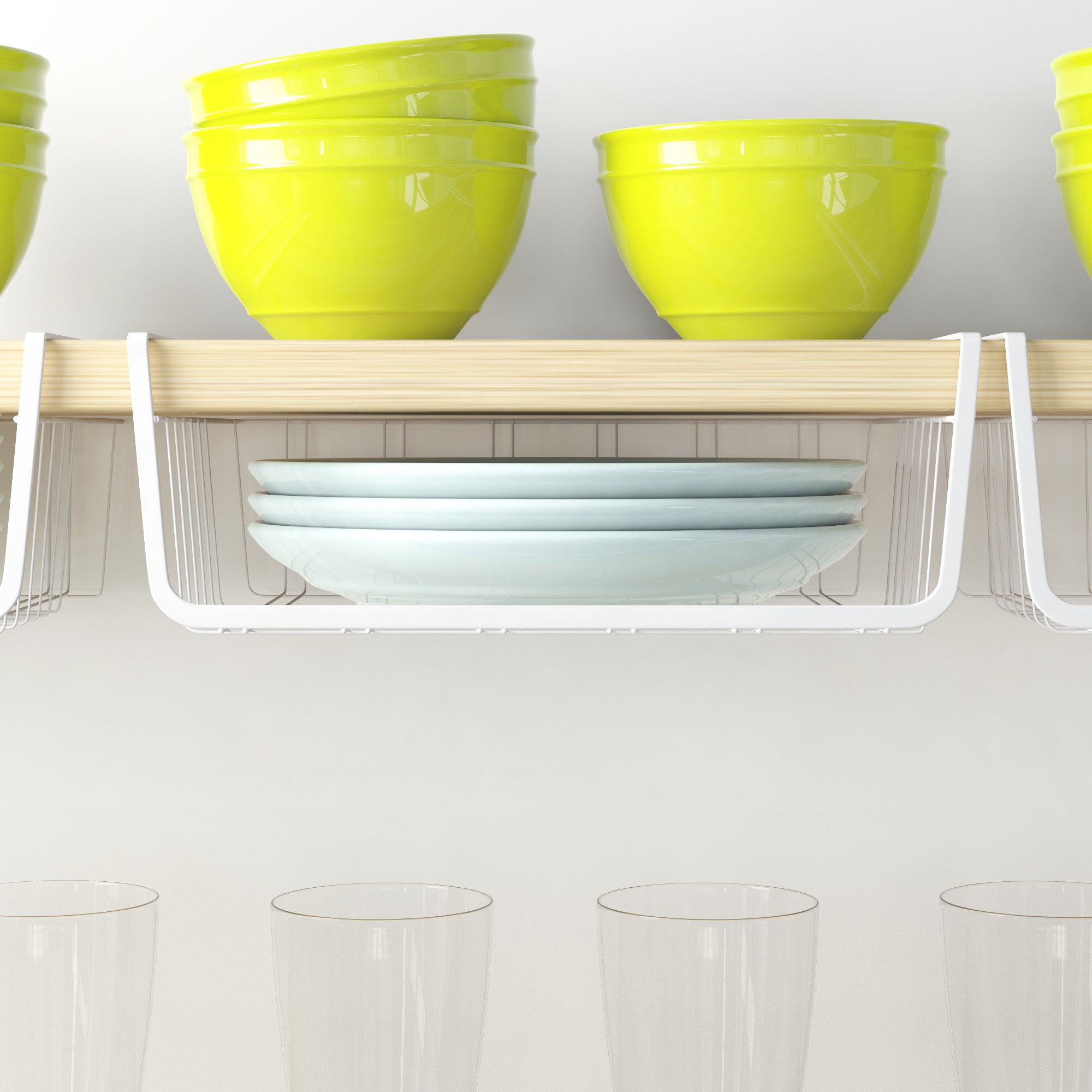 Wayfair Basics™ Under Shelf Basket & Reviews Wayfair.co.uk