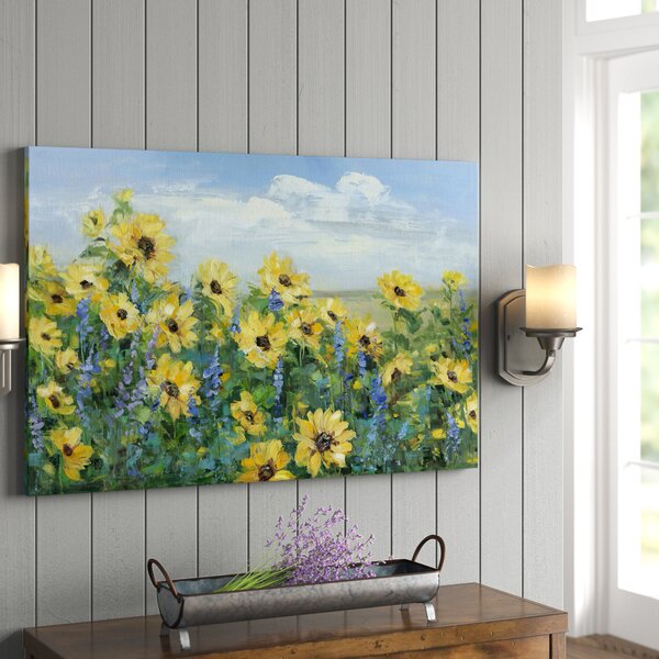 Details about   3D Sunflower Field 1 Framed Poster Home Decor Print Painting Art AJ WALLPAPER 