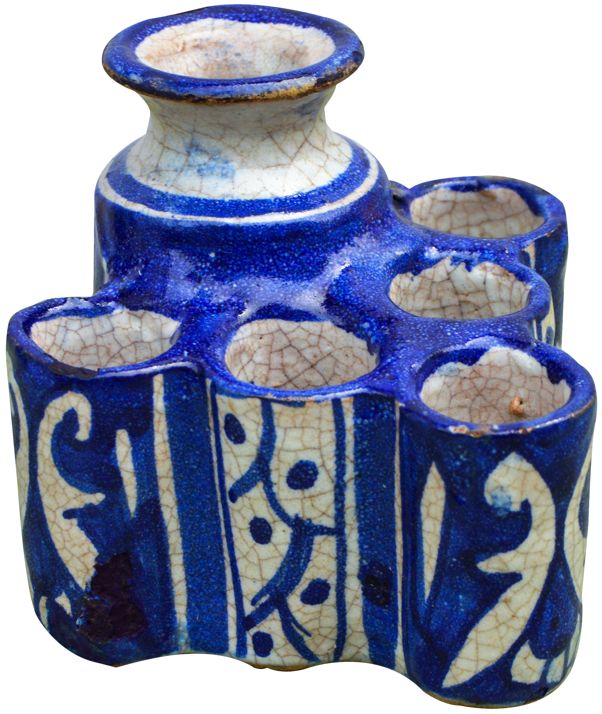 The Moroccan Room 3.5'' Ceramic Tabletop Candelabra Wayfair