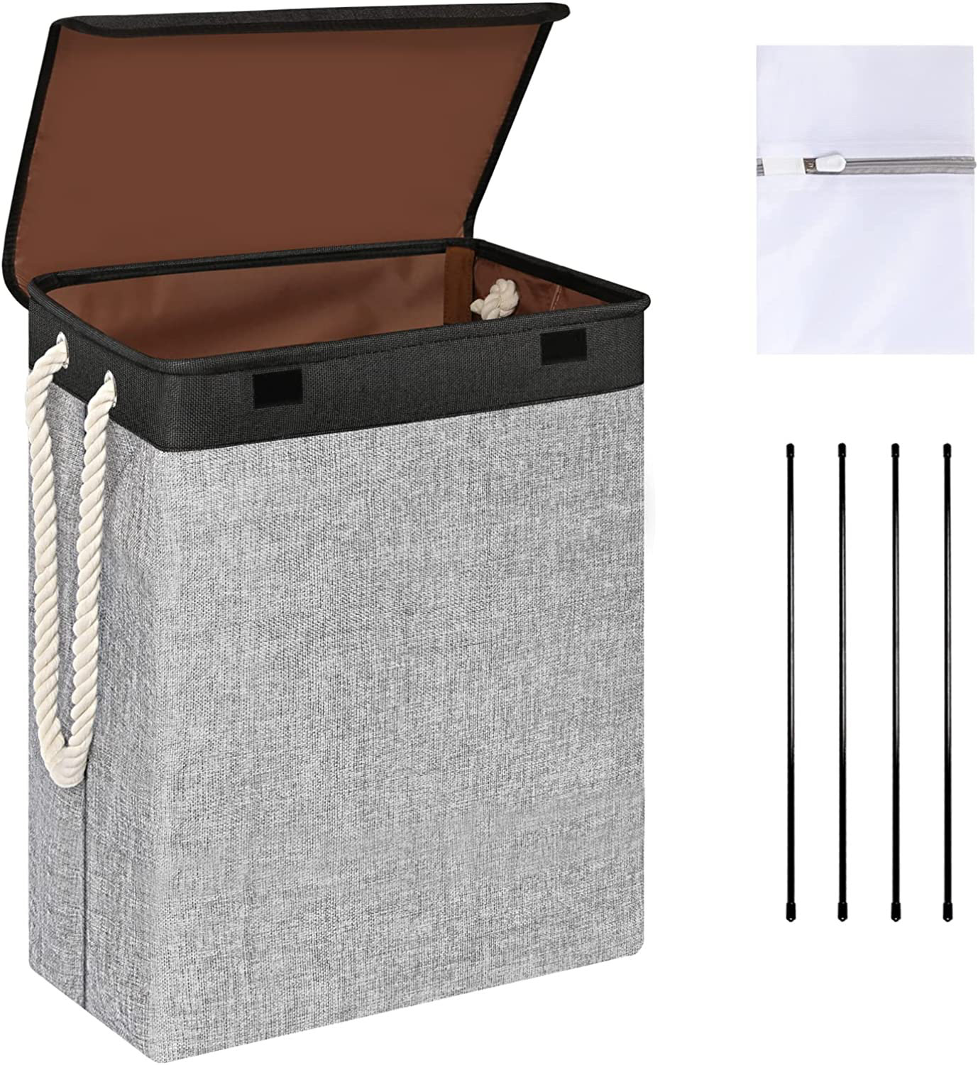 Breakwater Bay Laundry Hampers with Lid Wayfair