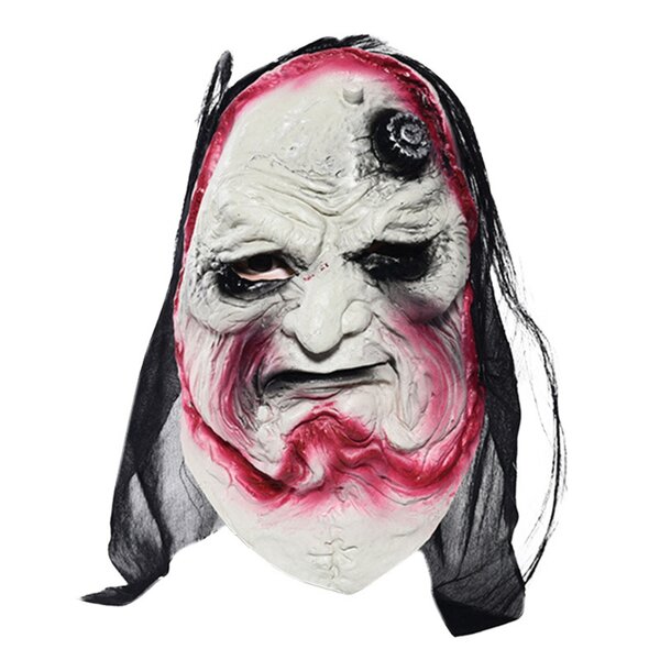 Details about   MASK "SUPER SOFT OLD WOMAN" HALLOWEEN MASK    MOVING MOUTH 