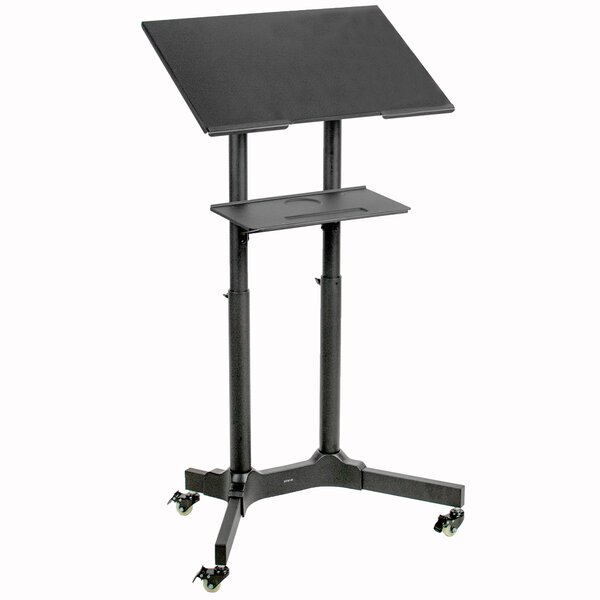 Lectern Book Stand Portable Rolling Pulpit Podium Church School FREE SHIP 