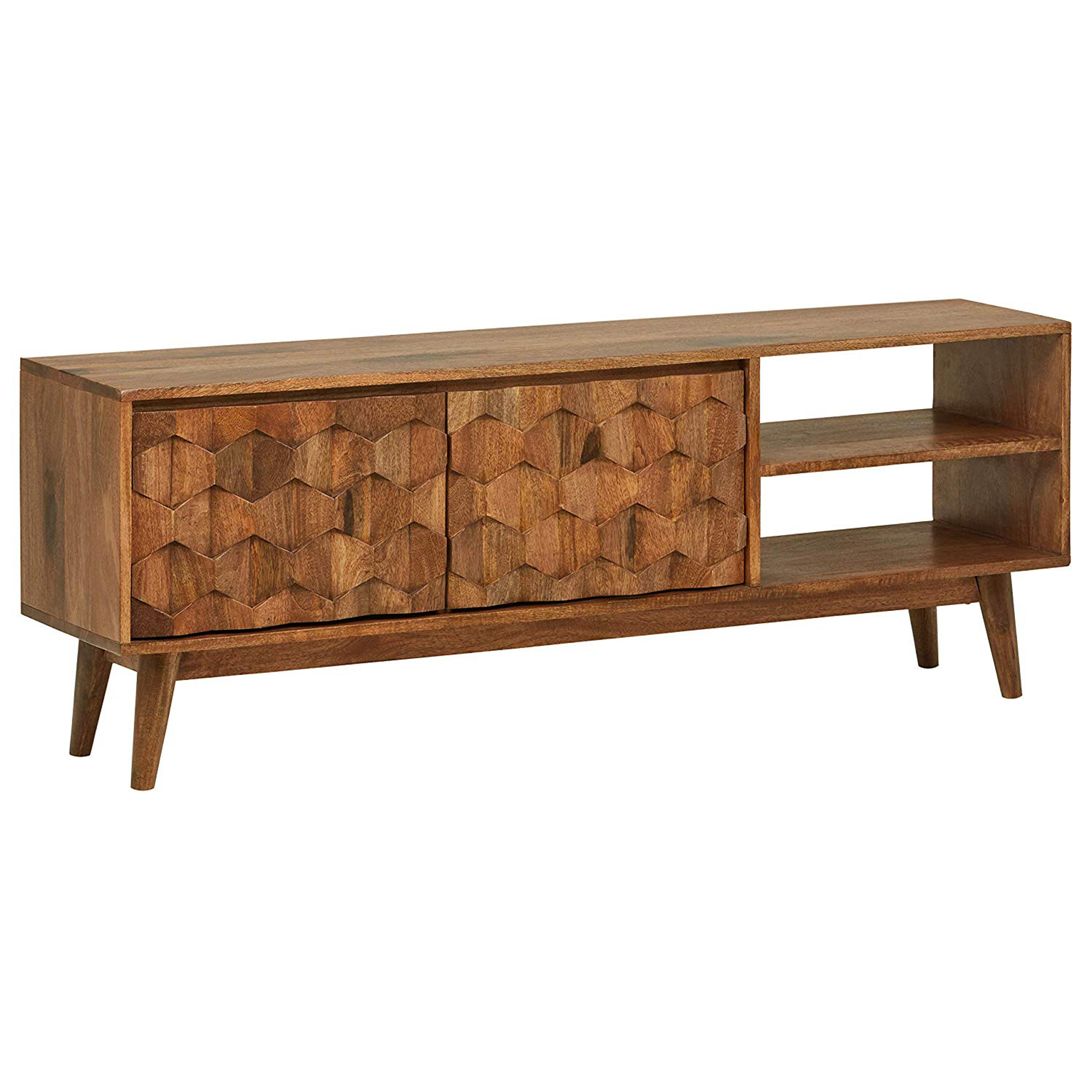 Oliver Ingersoll Solid Wood TV Stand for TVs up to 65" & Reviews