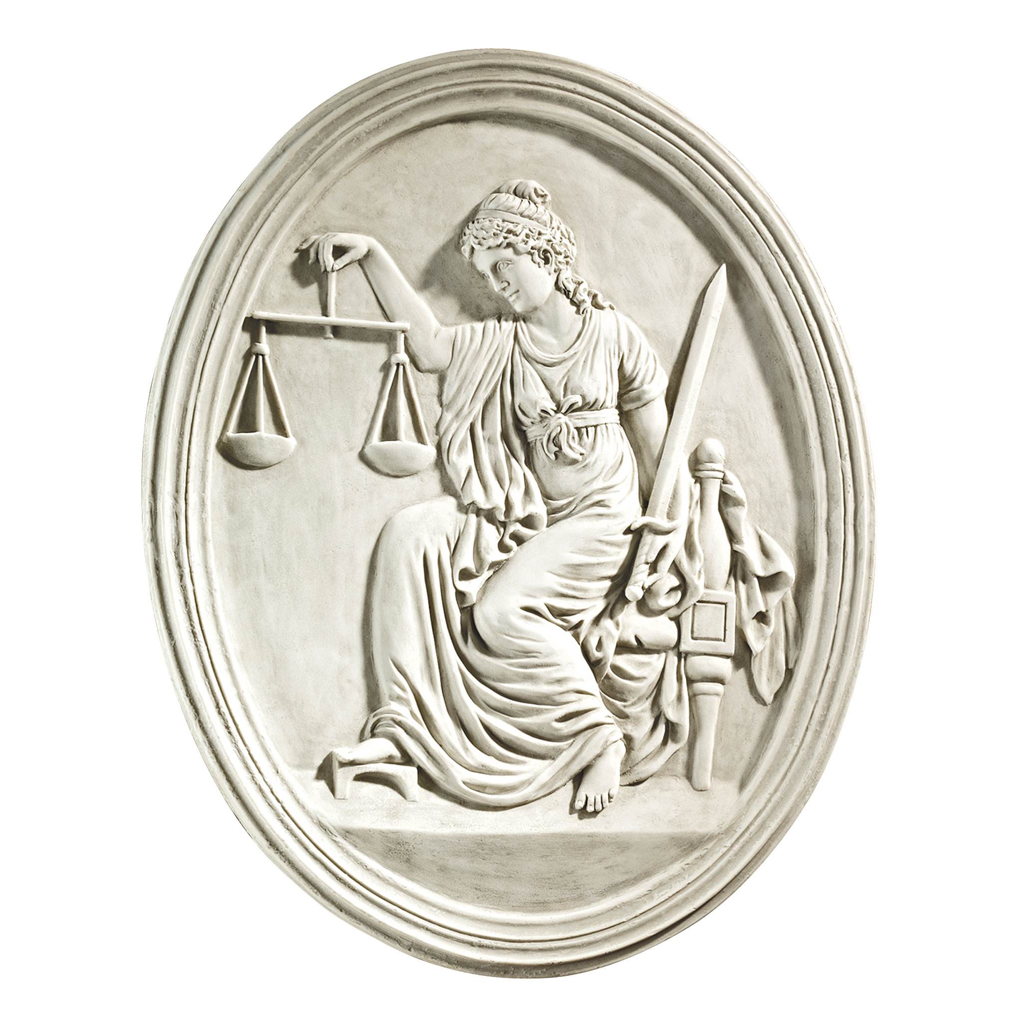 Design Toscano Old Bailey Courthouse Lady Justice Wall Decor Wayfair Co Uk