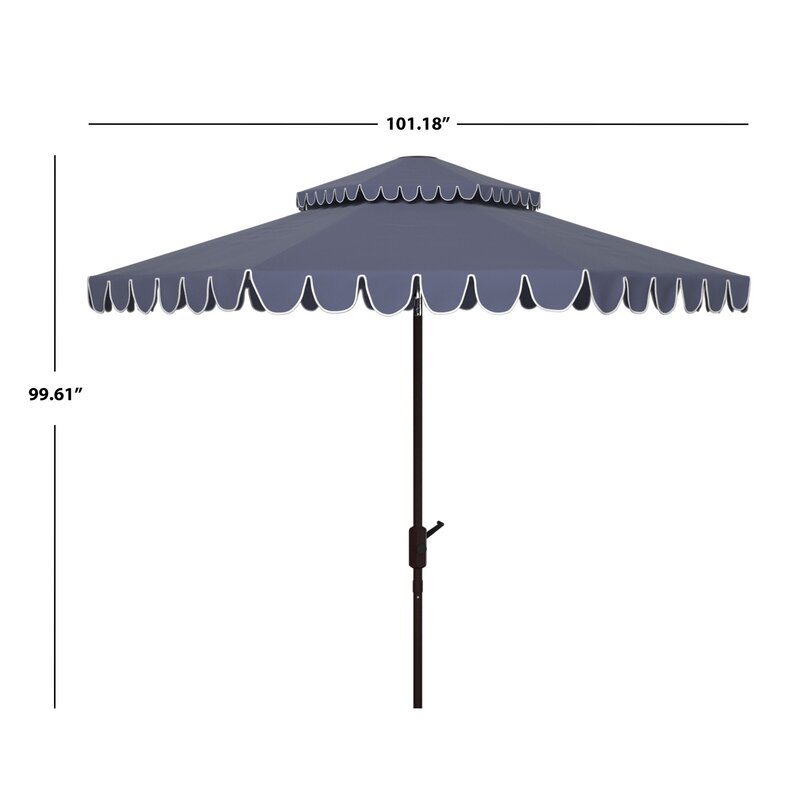 Arlmont & Co. Bourbana 108'' Market Umbrella & Reviews | Wayfair