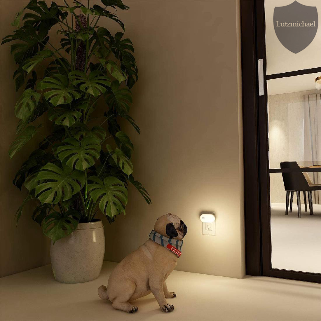 menggutong Superior Bright Smart Warm White LED Night Light Wayfair