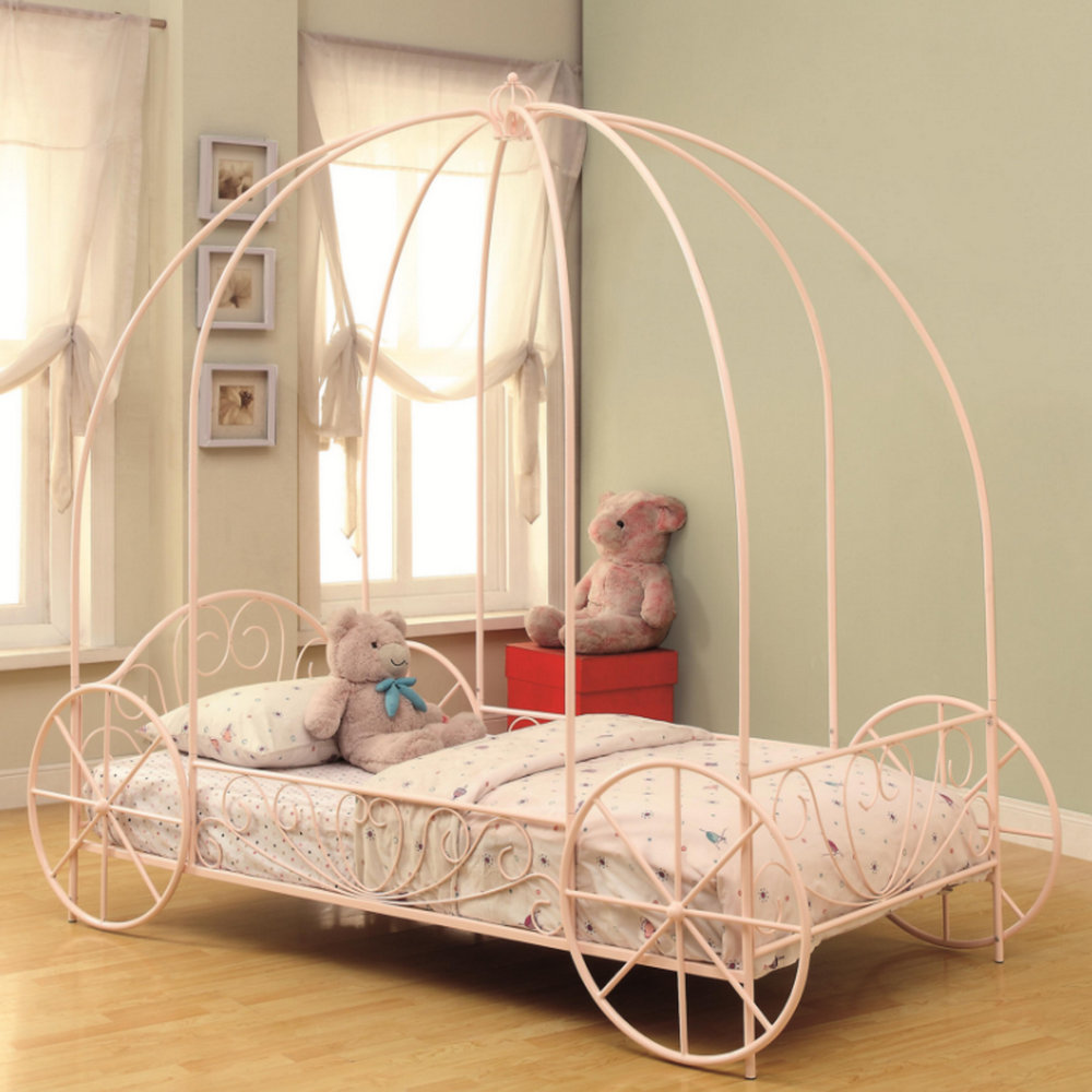 Korman Twin Metal Canopy Bed 