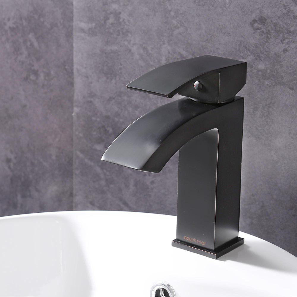 Aquaterior Modern Single Hole Faucet Bathroom Faucet & Reviews | Wayfair