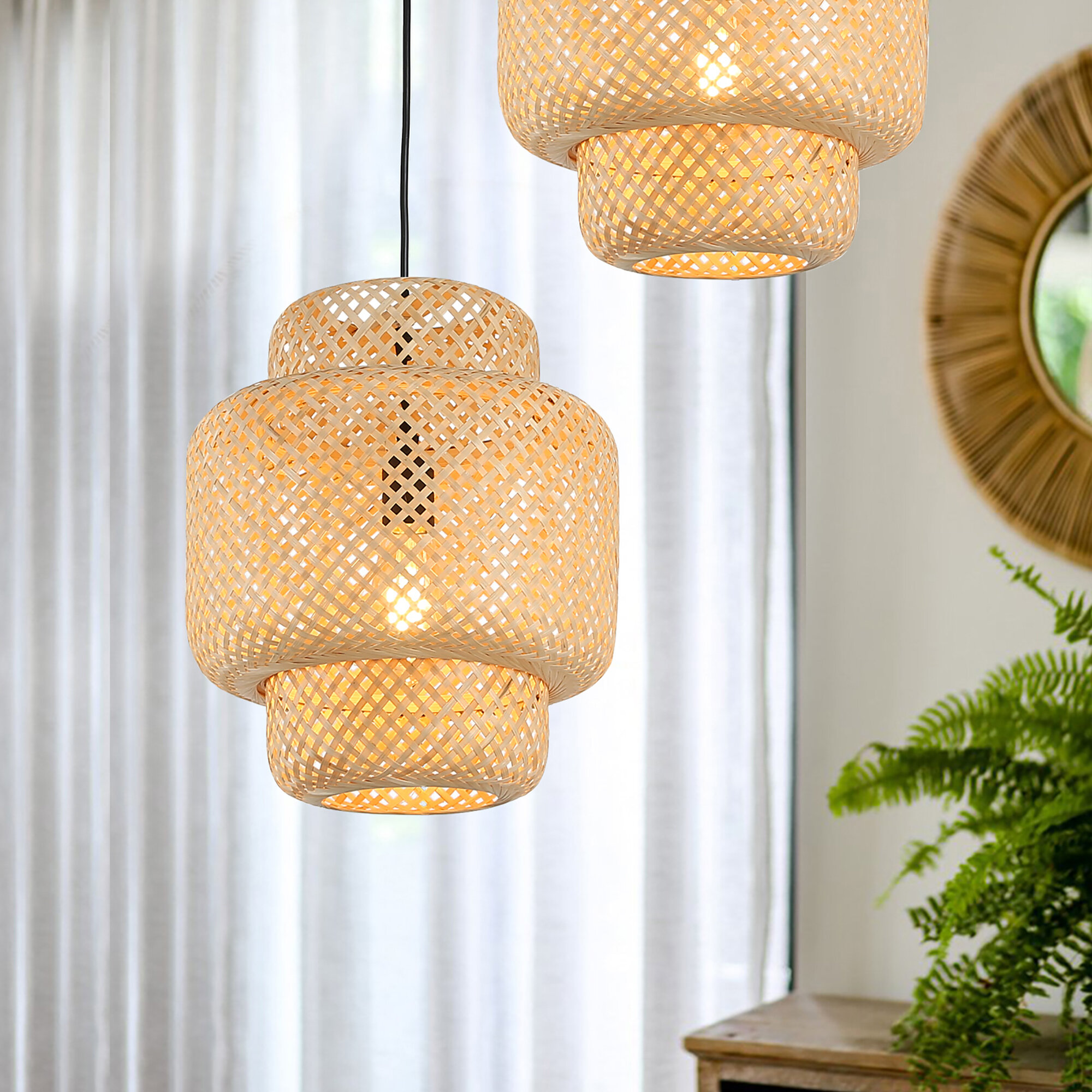 Modern Design Lampshade Dining Living Bed Room Pendant Lighting Decor Shade Lamp 