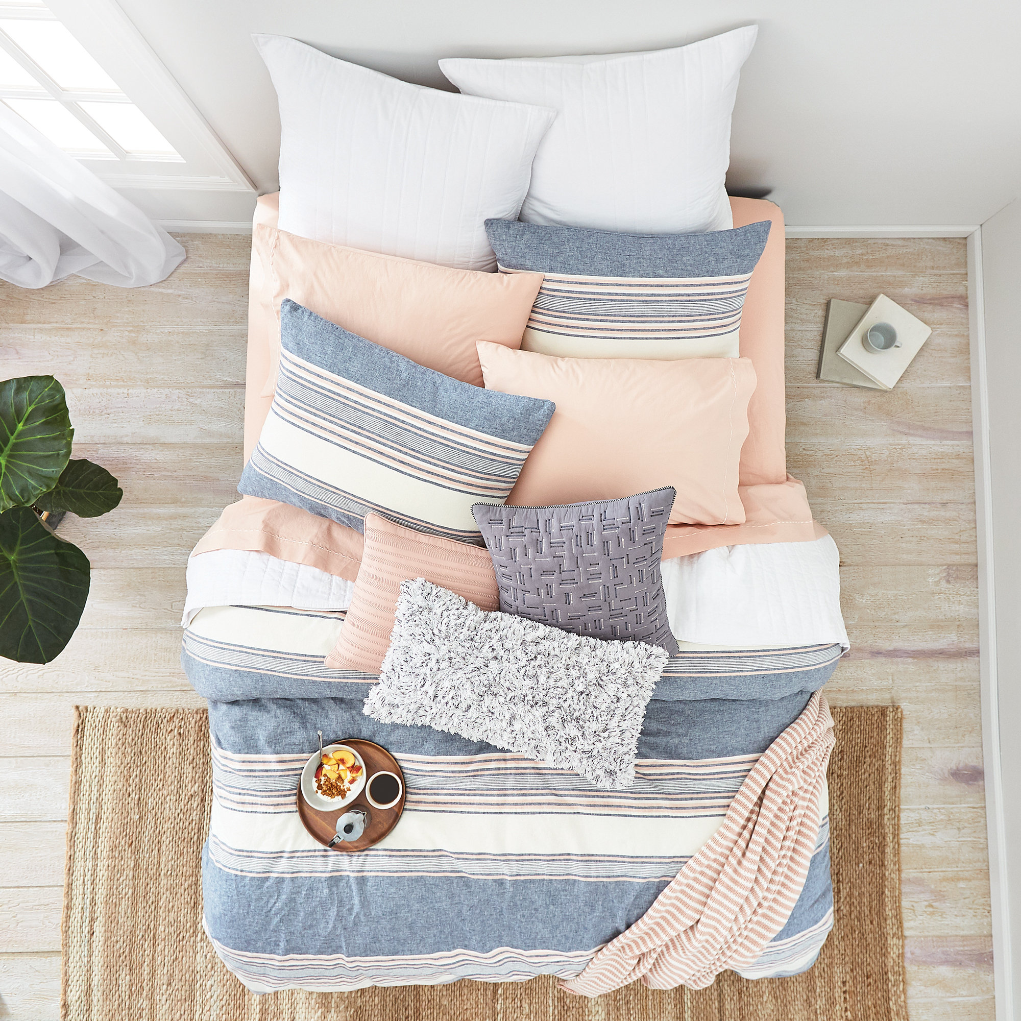 Tuscan Cotton Blend Percale Comforter 